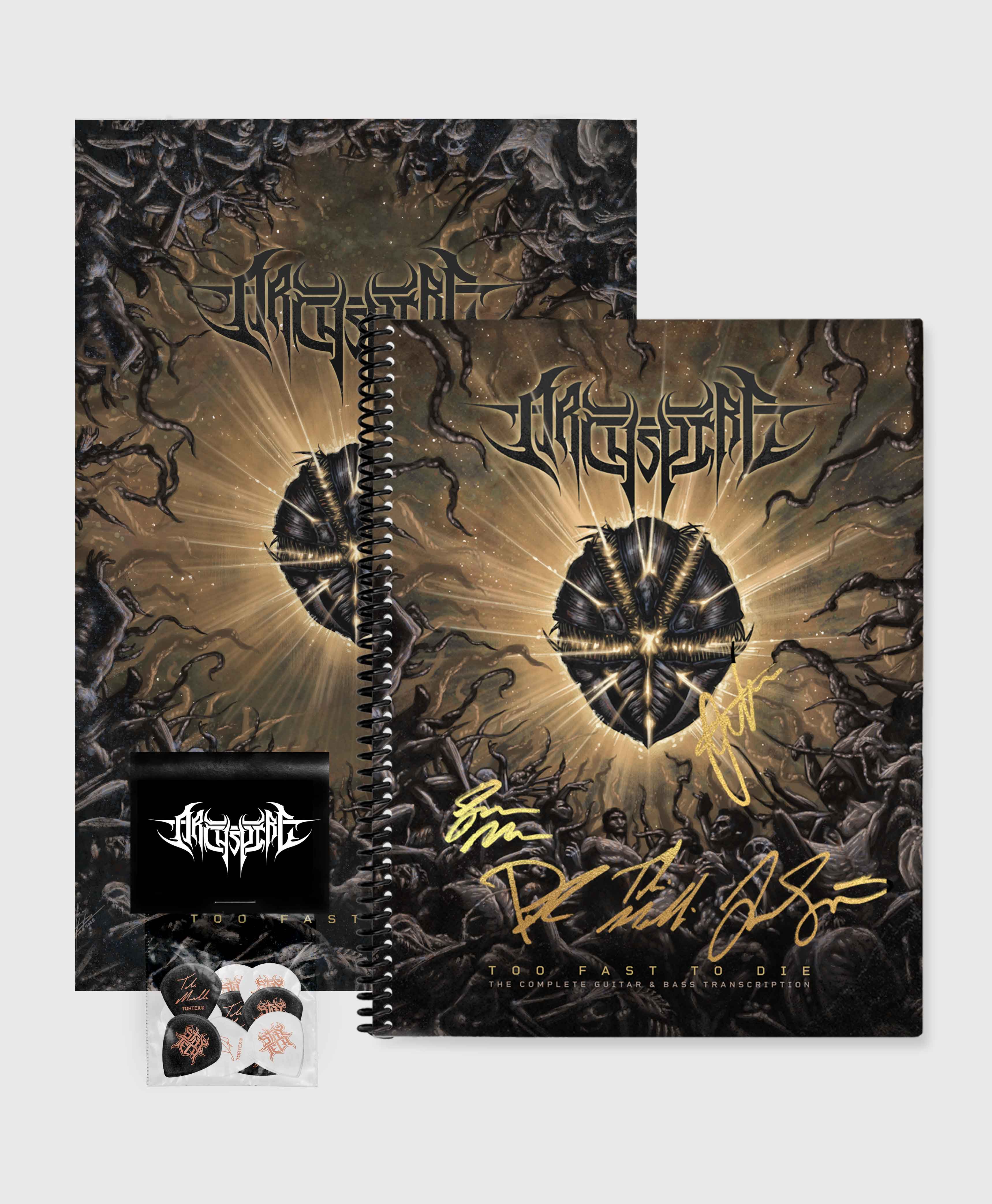 Archspire: Too Fast To Die - Deluxe Guitar Tab Book Bundle – Sheet
