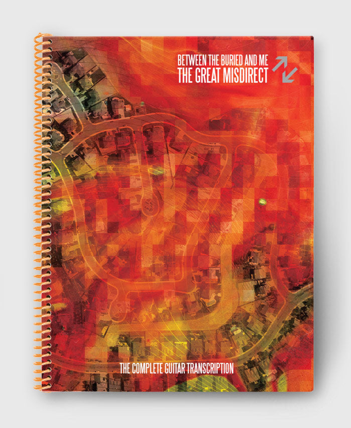 Between The Buried And Me The Great Misdirect Official Guitar Tab Book Sheet Happens