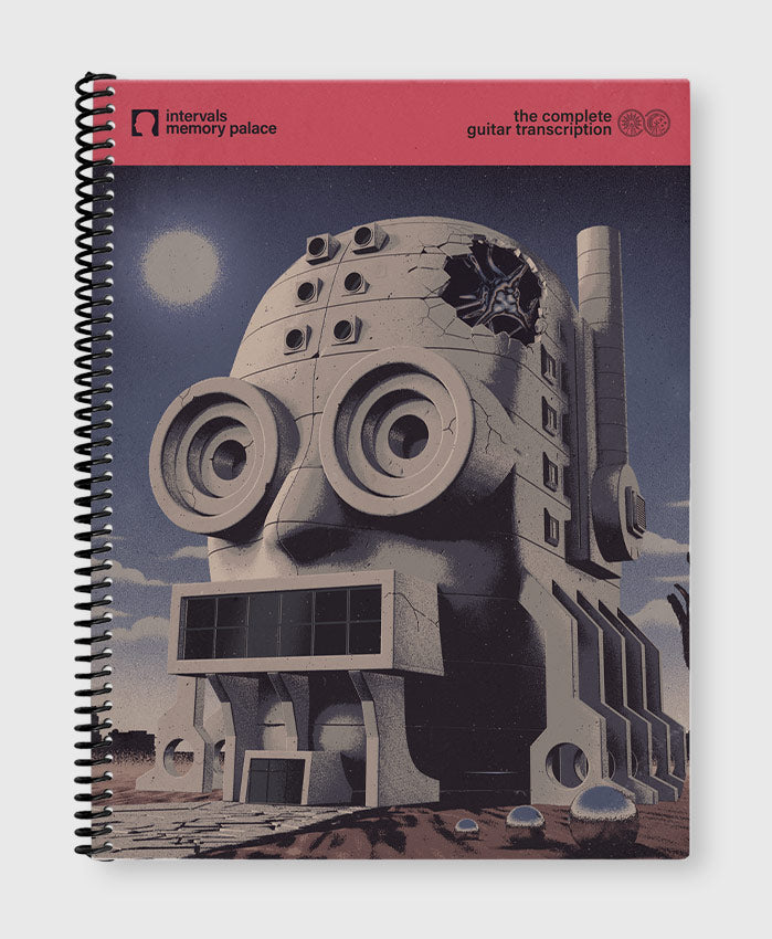 Intervals レコード Intervals: Memory Palace Official Guitar Tab Book – Sheet Happens