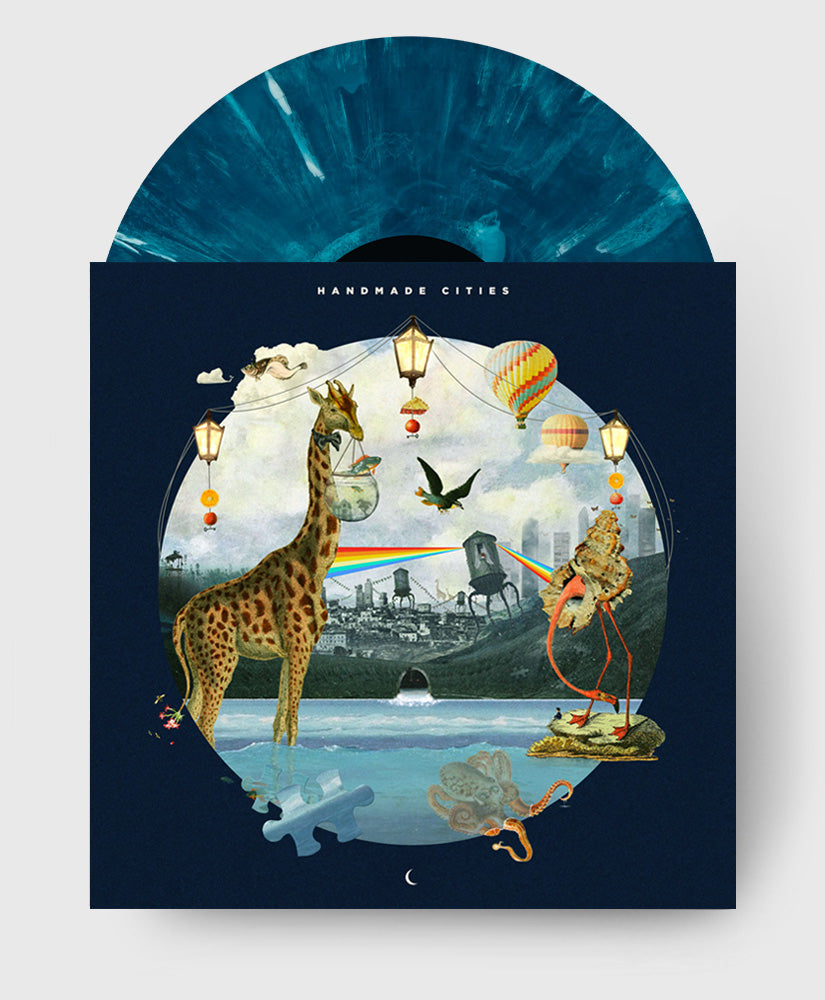 Plini - Handmade Cities - Coloured Vinyl Record - Harbour Swirl