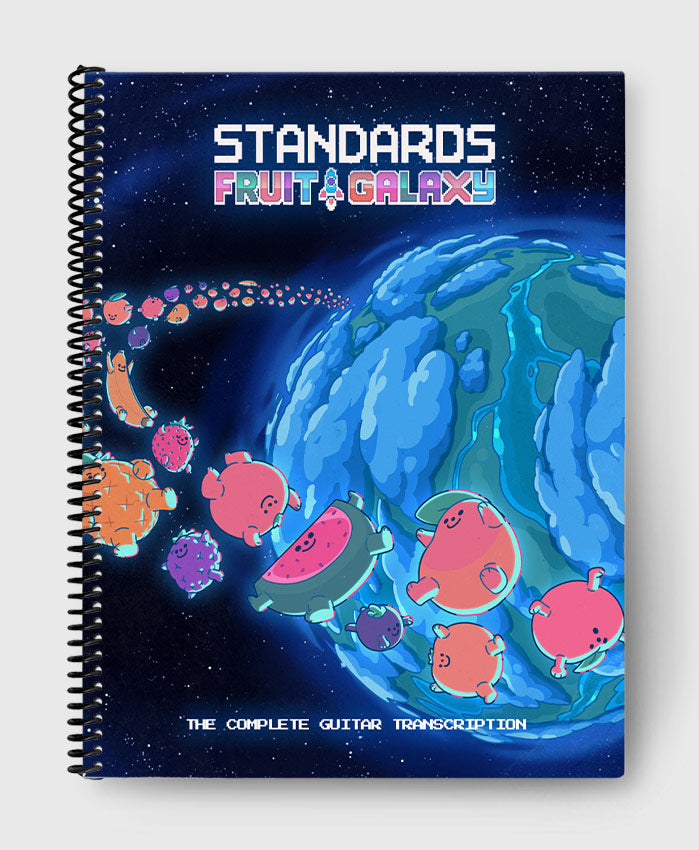 Standards: Fruit Galaxy Official Guitar Tab Book – Sheet Happens