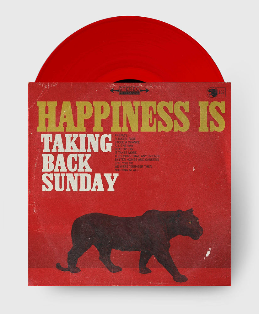 洋楽 TAKING BACK SUNDAY Happiness Is LP Happiness Is | Taking Back Sunday