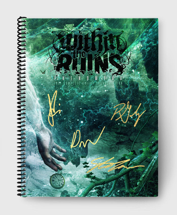 Within The Ruins: Phenomena - Official Guitar Tab Book – Sheet Happens