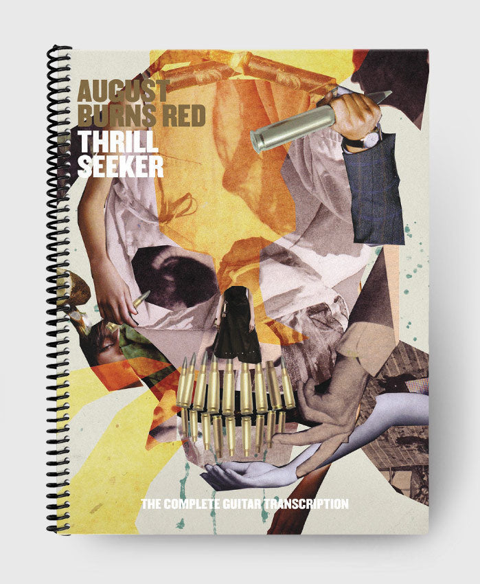 August Burns Red: Thrill Seeker Official Guitar Tab Book – Sheet
