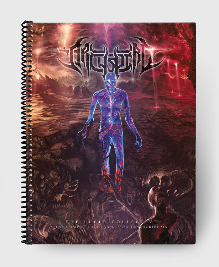 Archspire: The Lucid Collective Official Guitar & Bass Tab Book
