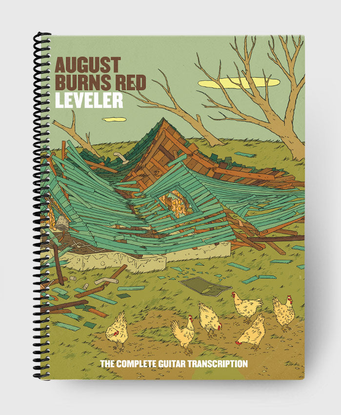 August Burns Red: Leveler Official Guitar Tab Book – Sheet Happens