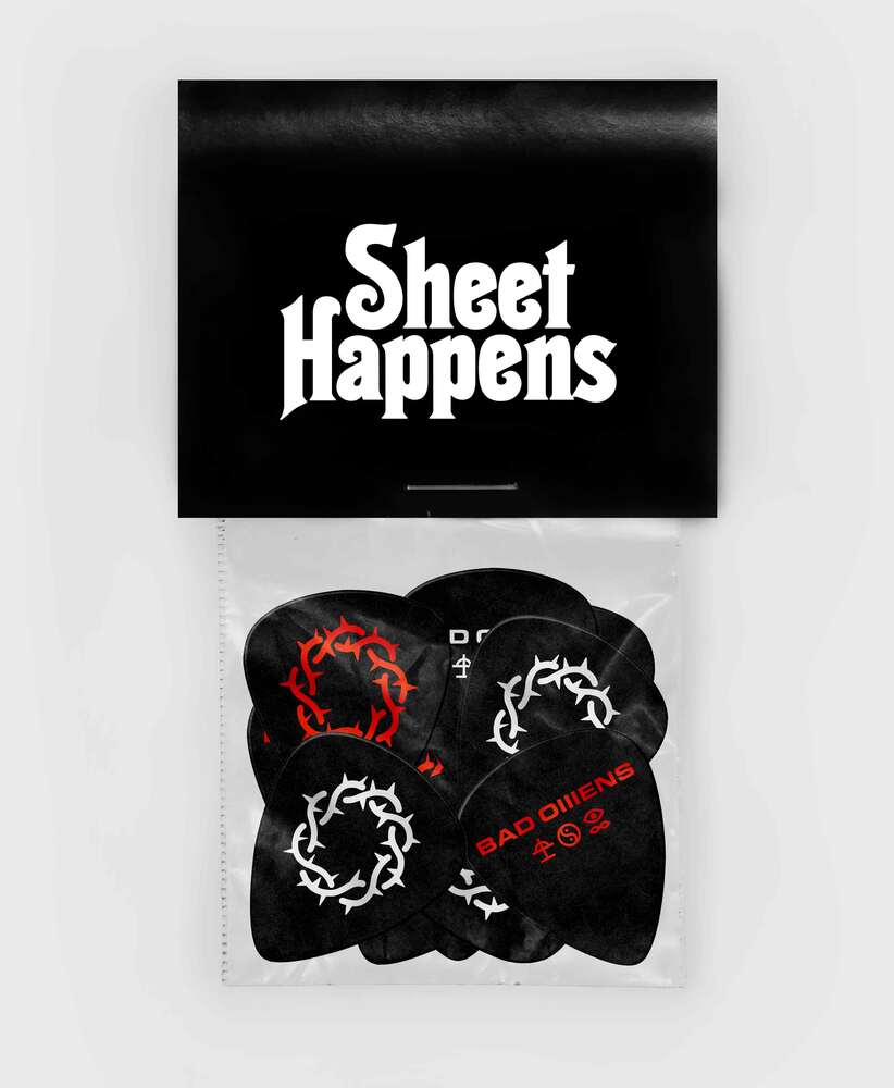 Bad Omens Custom Pick Pack – Sheet Happens