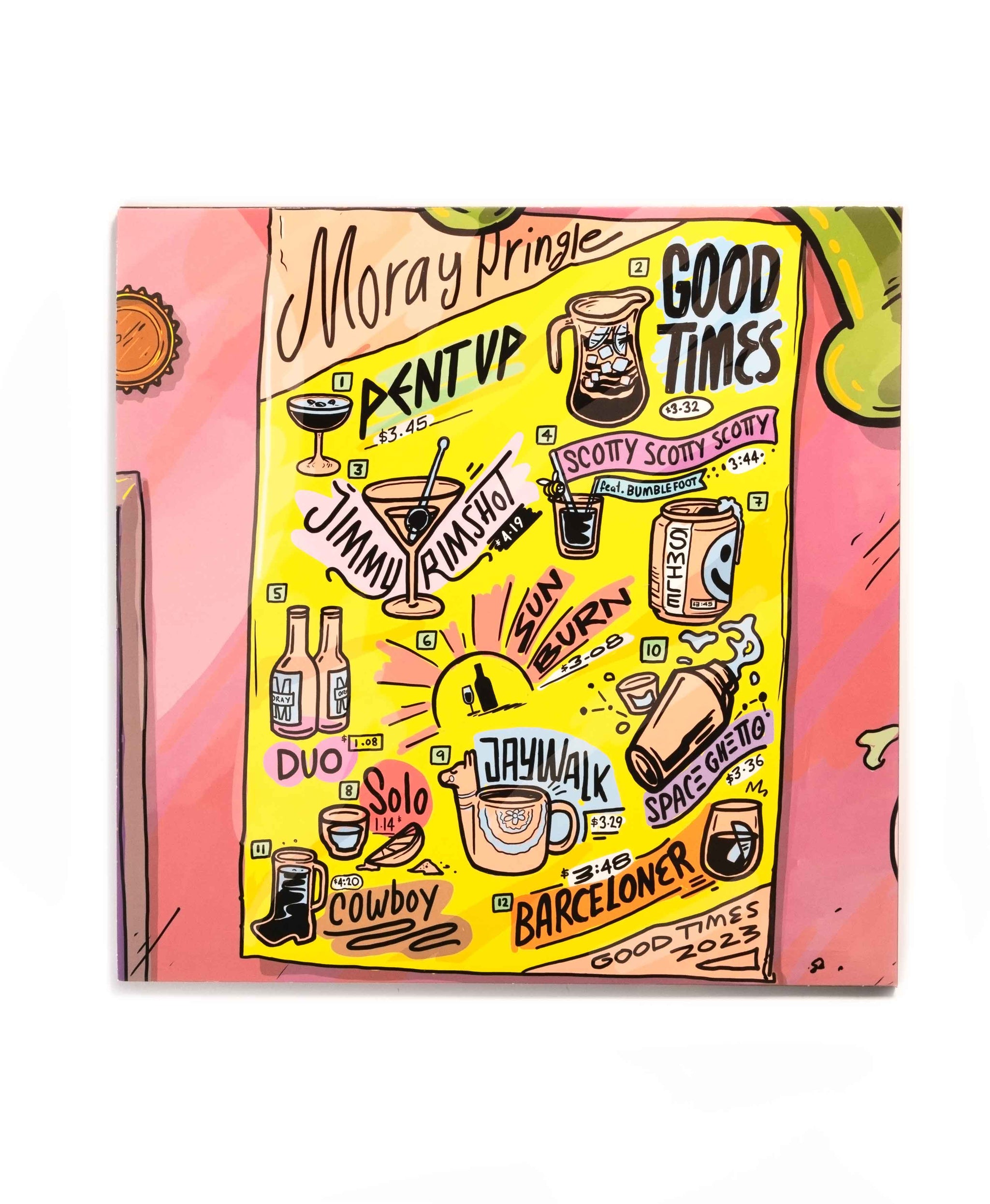 Moray Pringle - Good Times - Coloured Vinyl Record – Sheet Happens