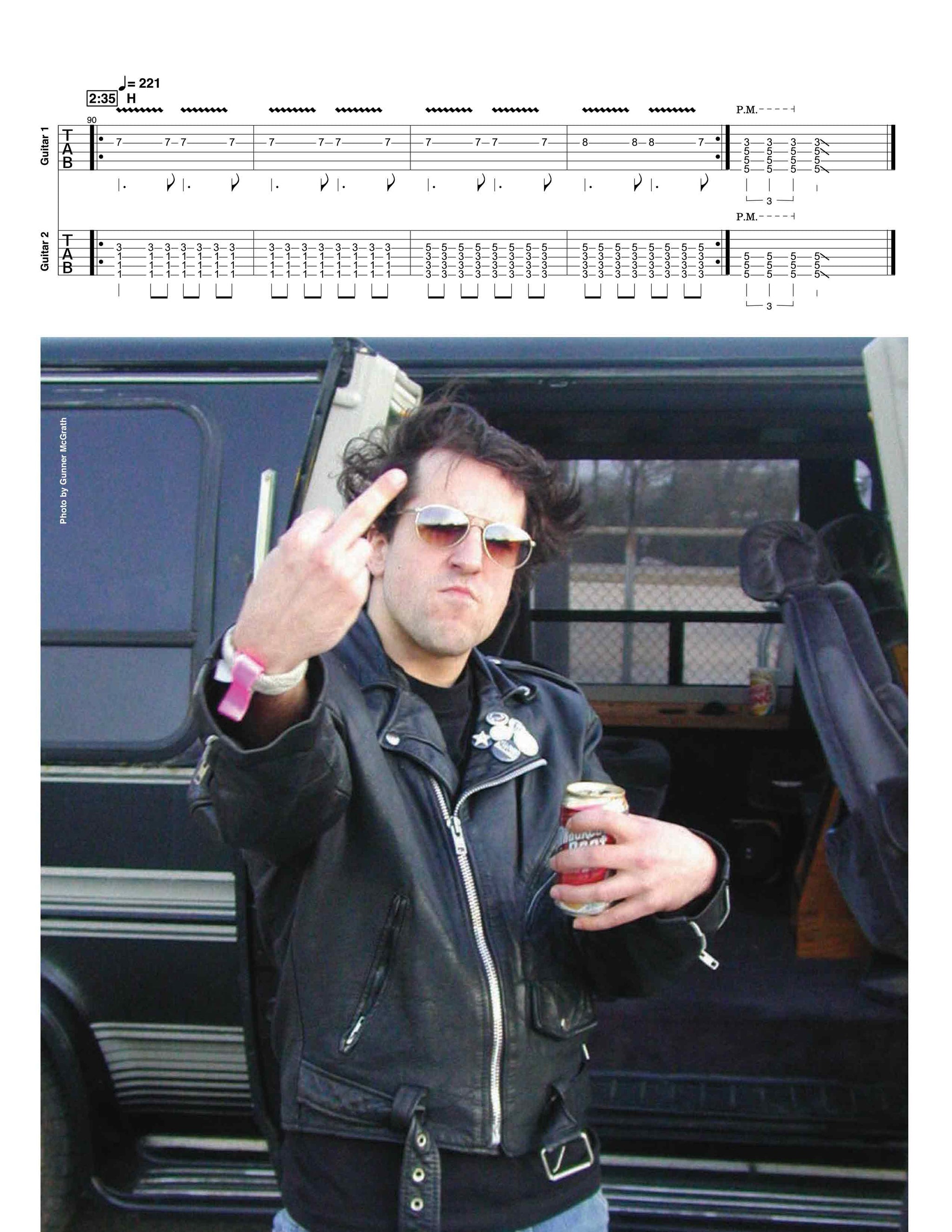 A Wilhelm Scream: Mute Print Official Guitar Tab Book – Sheet Happens