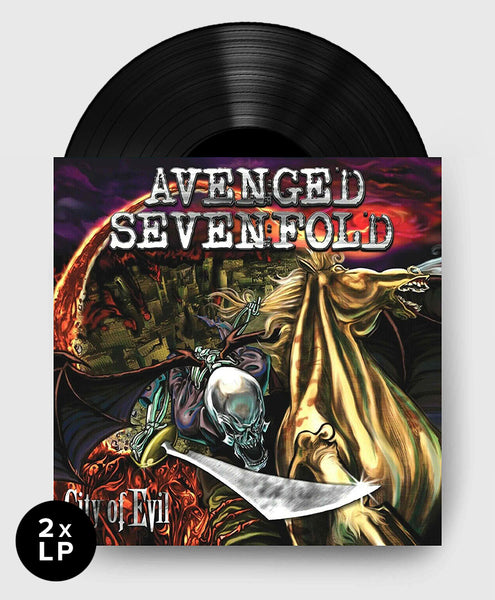 Avenged Sevenfold - City of Evil - Black Vinyl Record – Sheet Happens