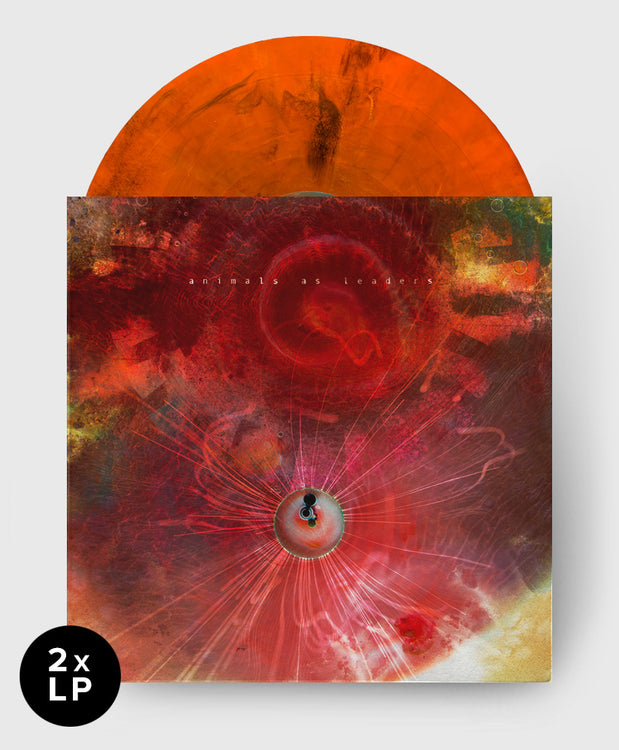 2xLP Opaque Neon Orange with Marble