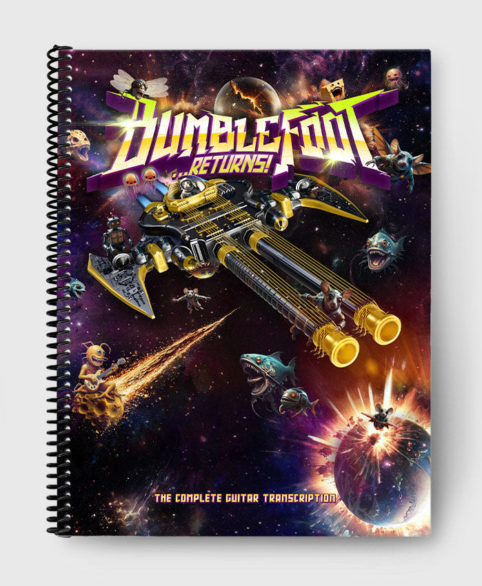 Bumblefoot: Returns Official Guitar Tab Book – Sheet Happens