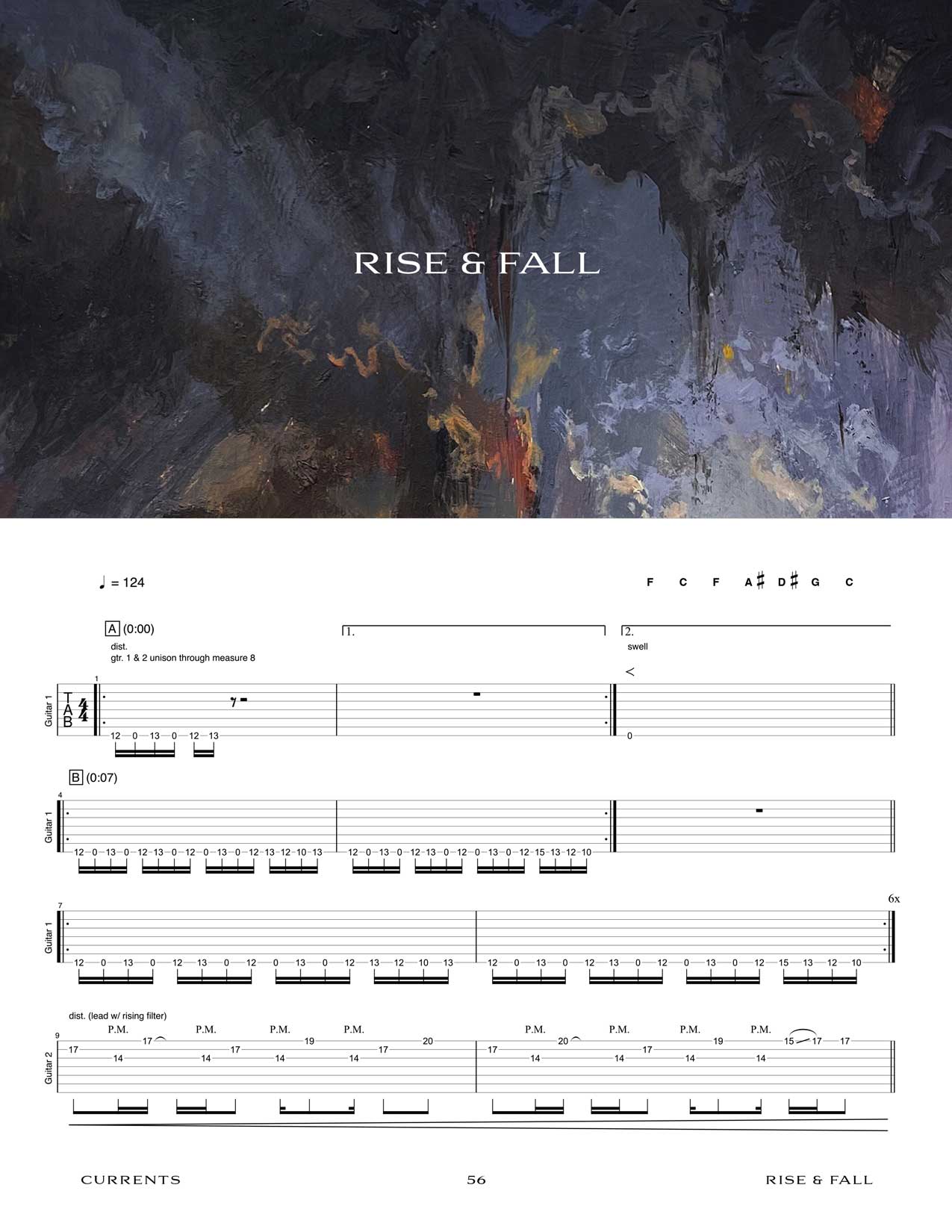 currents monsters tab Currents: All That Follows Official Guitar Tab Book – Sheet Happens