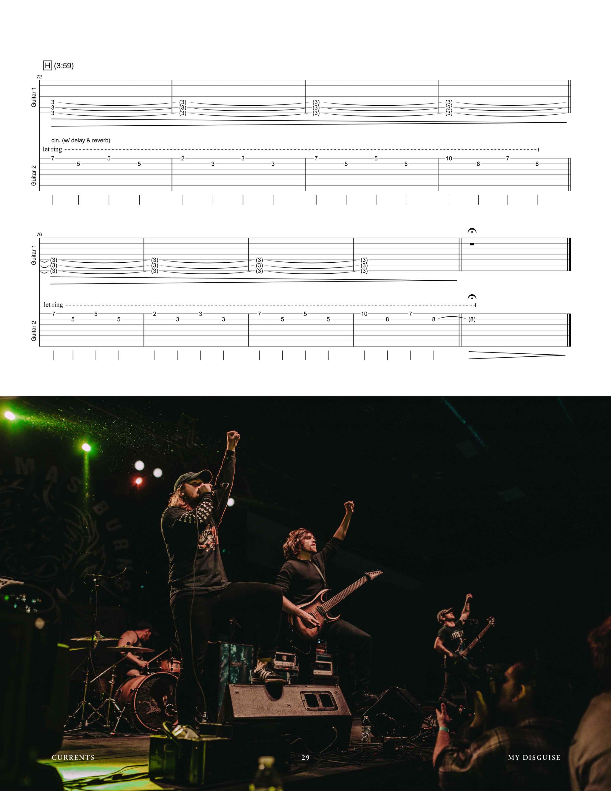 currents monsters tab Currents: I Let the Devil In Official Guitar Tab Book – Sheet Happens