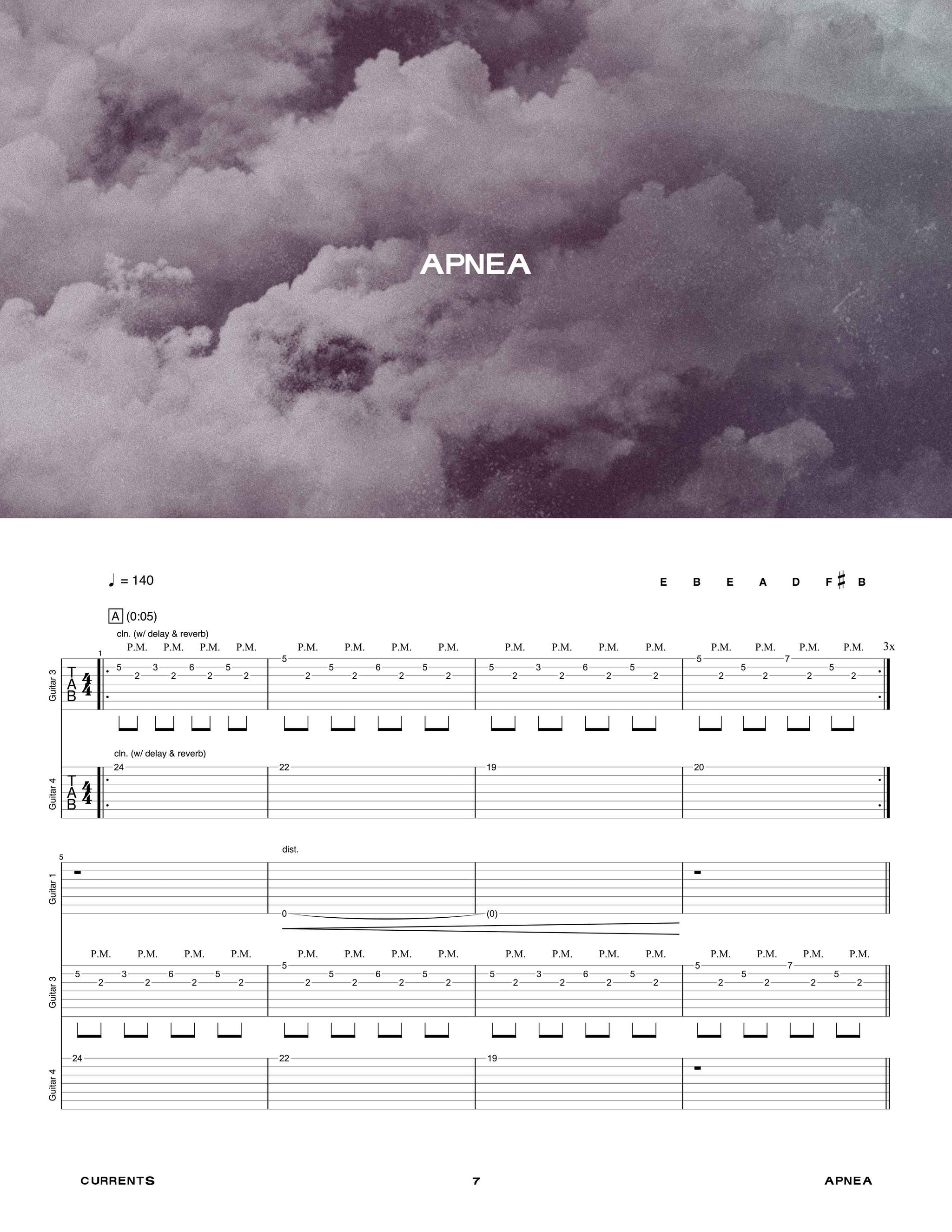 currents monsters tab Currents: The Place I Feel Safest Official Guitar Tab Book – Sheet Happens