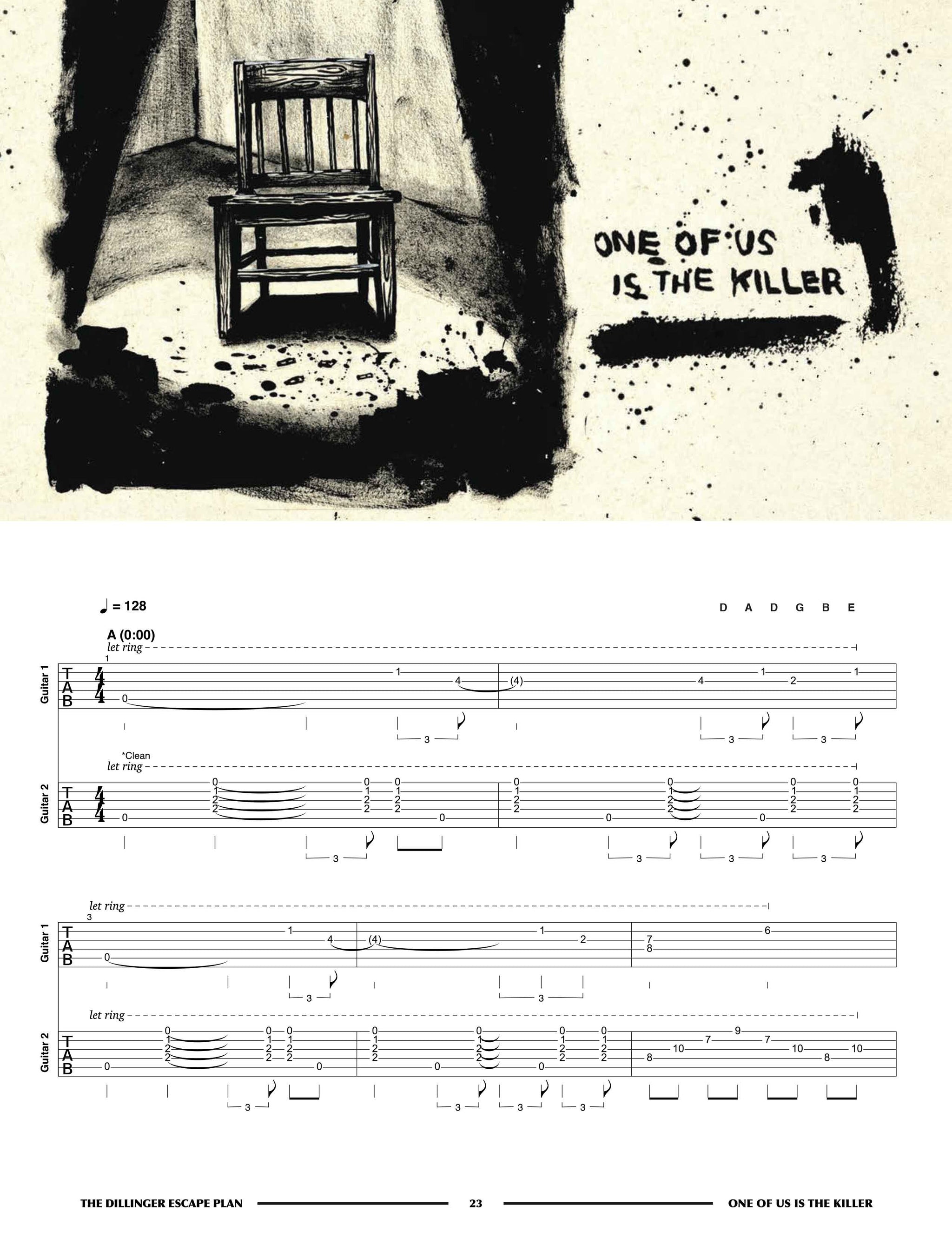 The Dillinger Escape Plan: One Of Us Is The Killer Official Guitar