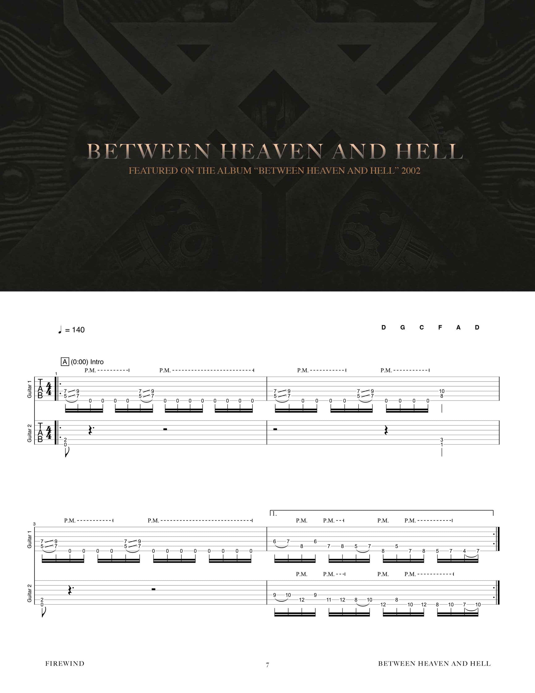 Firewind: Best Of Official Guitar Tab Book – Sheet Happens