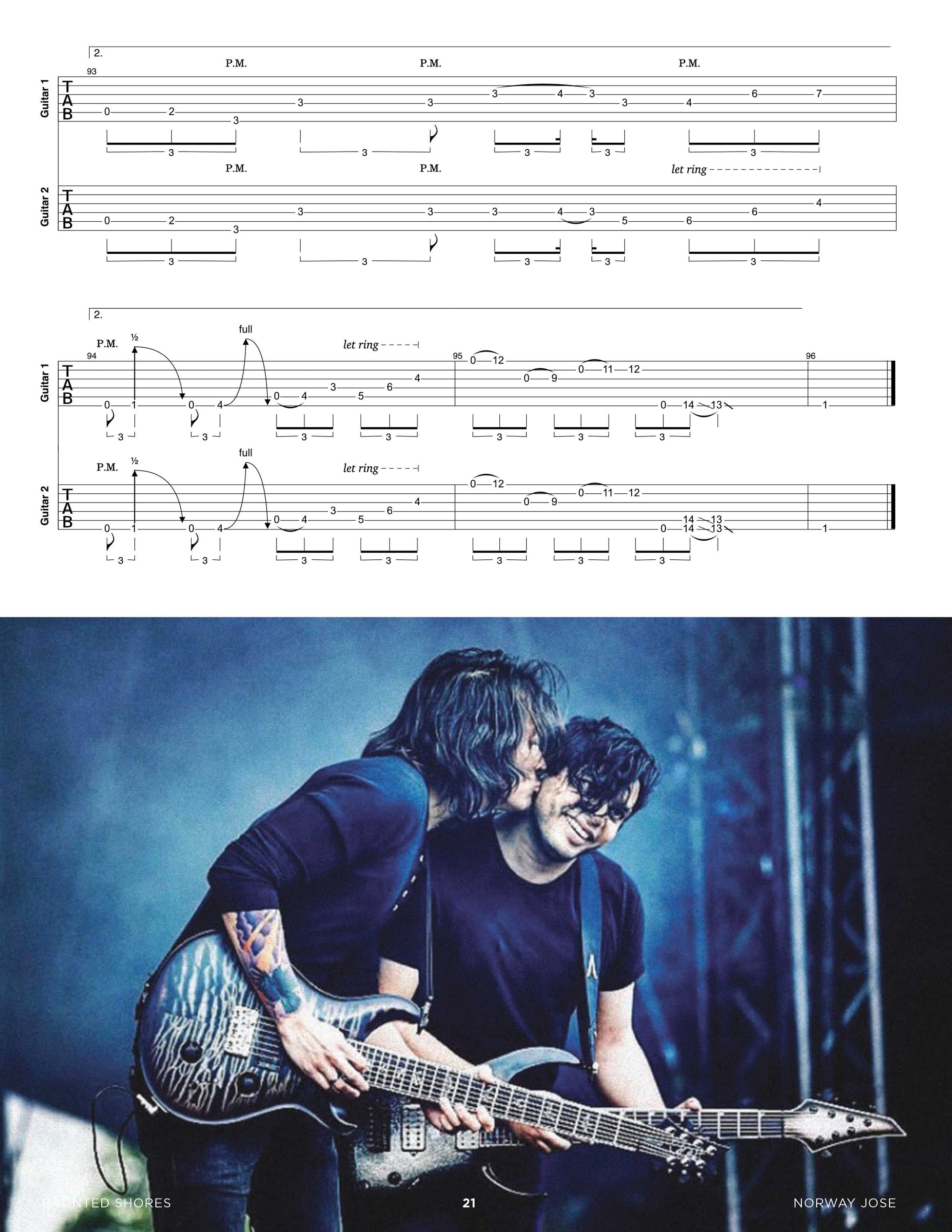 Haunted Shores: Viscera Official Guitar Tab Book – Sheet Happens
