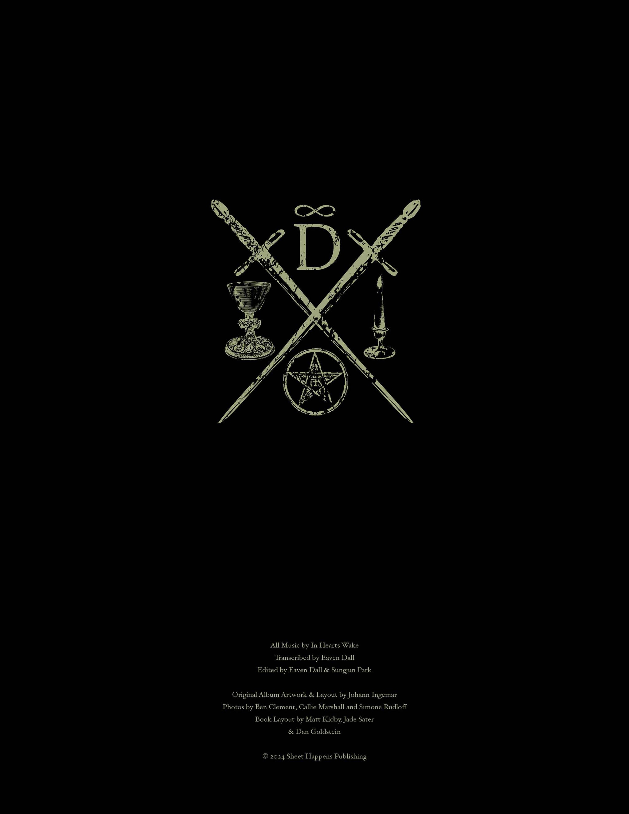In Hearts Wake: Divination Official Guitar Tab Book – Sheet Happens