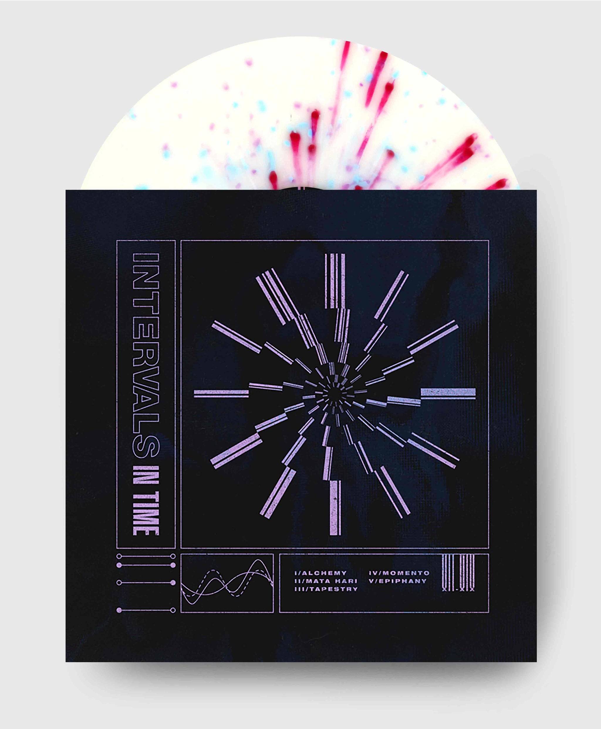 Intervals - In Time - Coloured Vinyl Record - Dragon Fruit Burst