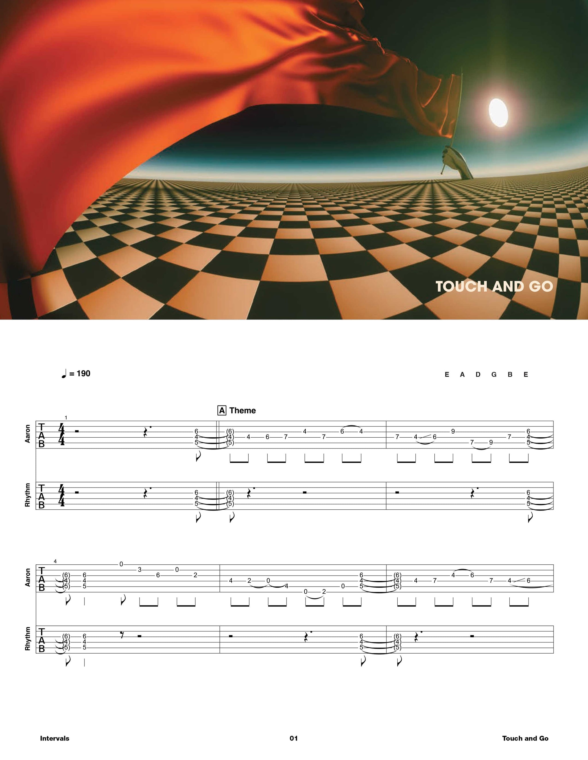 Intervals: The Way Forward Official Guitar Tab Book – Sheet Happens
