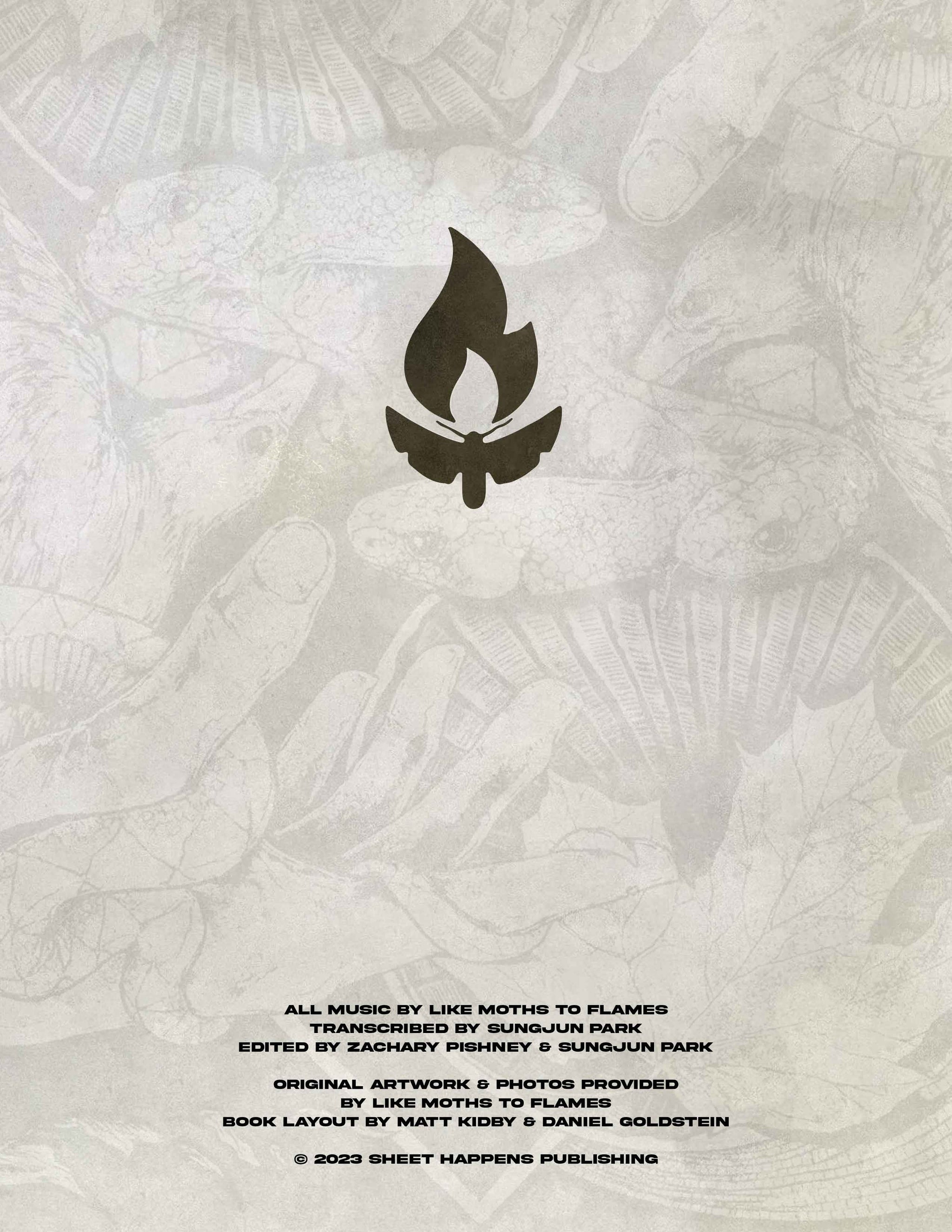 Like Moths to Flames: An Eye For An Eye Official Guitar Tab Book 