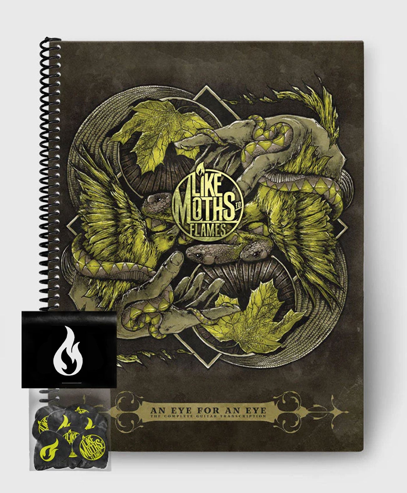 Like Moths to Flames: An Eye For An Eye Official Guitar Tab Book