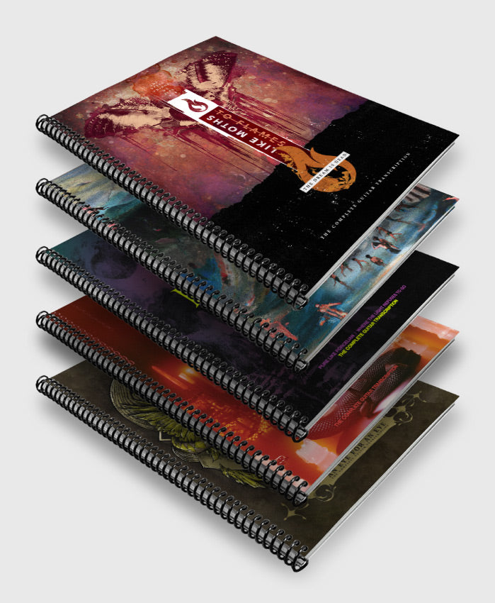 LIKE MOTHS TO FLAMES - Official Guitar Tabs, Vinyl & Merch – Sheet