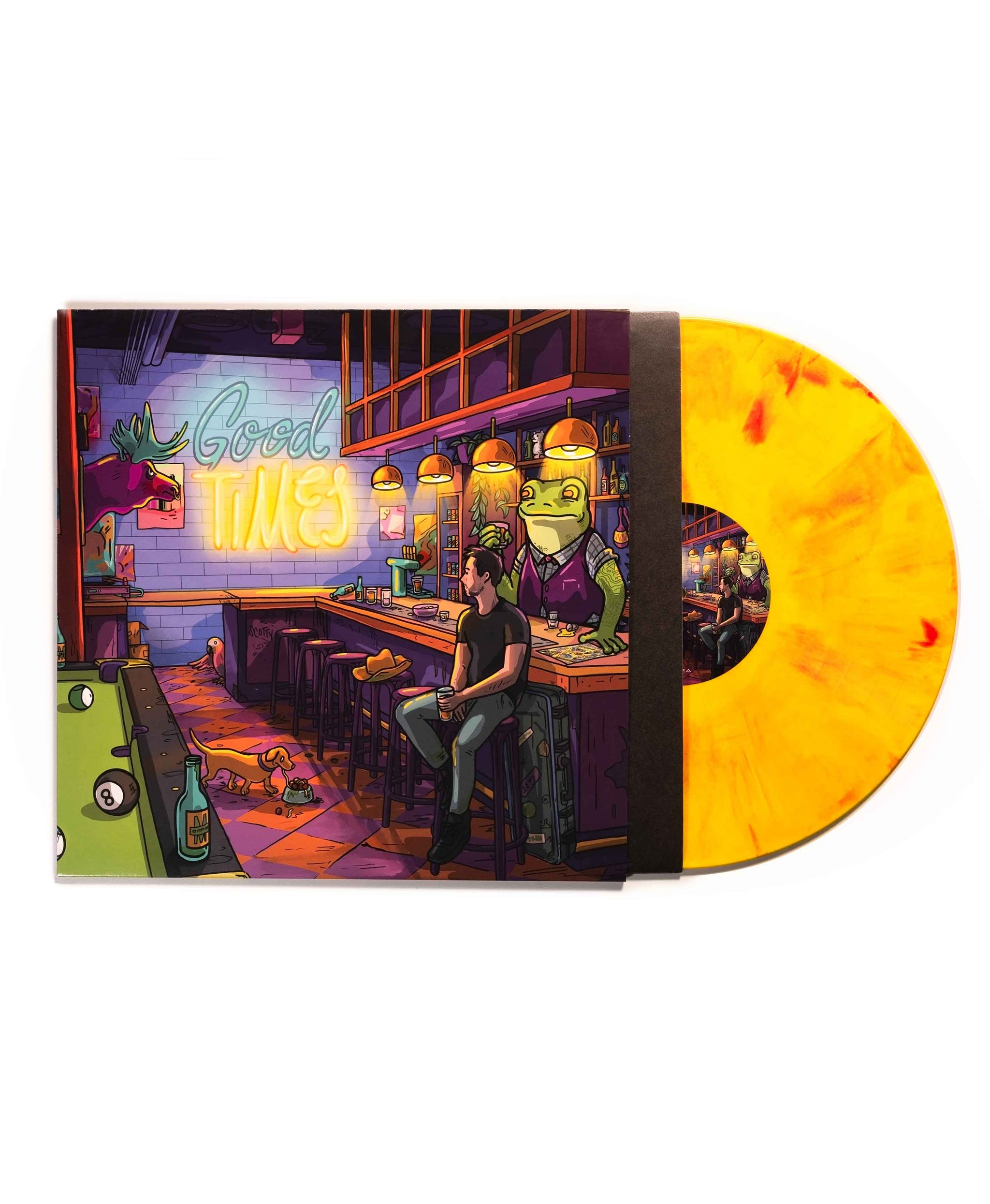 Moray Pringle - Good Times - Coloured Vinyl Record – Sheet Happens