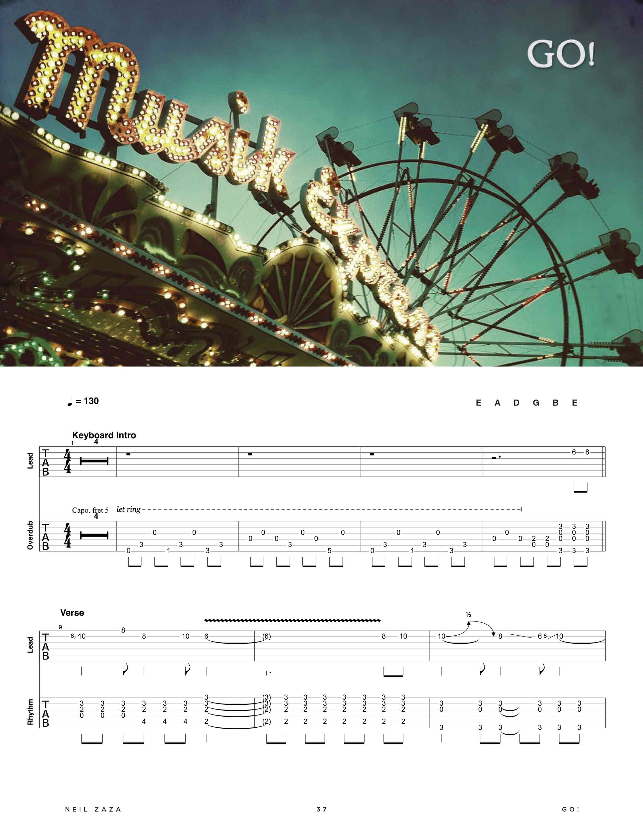 NEIL ZAZA ギタースコアブック Neil Zaza: Best Of Neil Zaza Official Guitar Tab Book – Sheet Happens