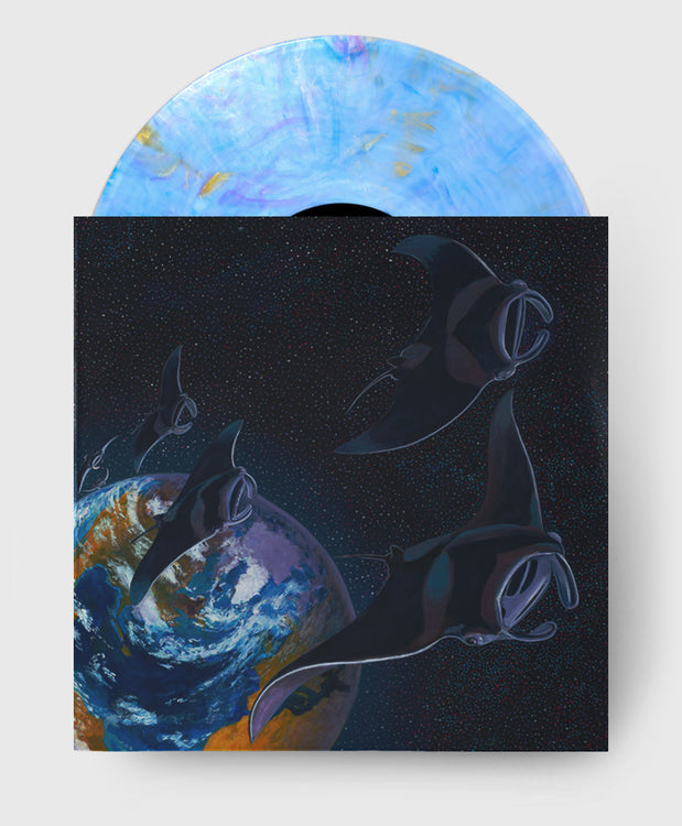Blue Marble Swirl LP