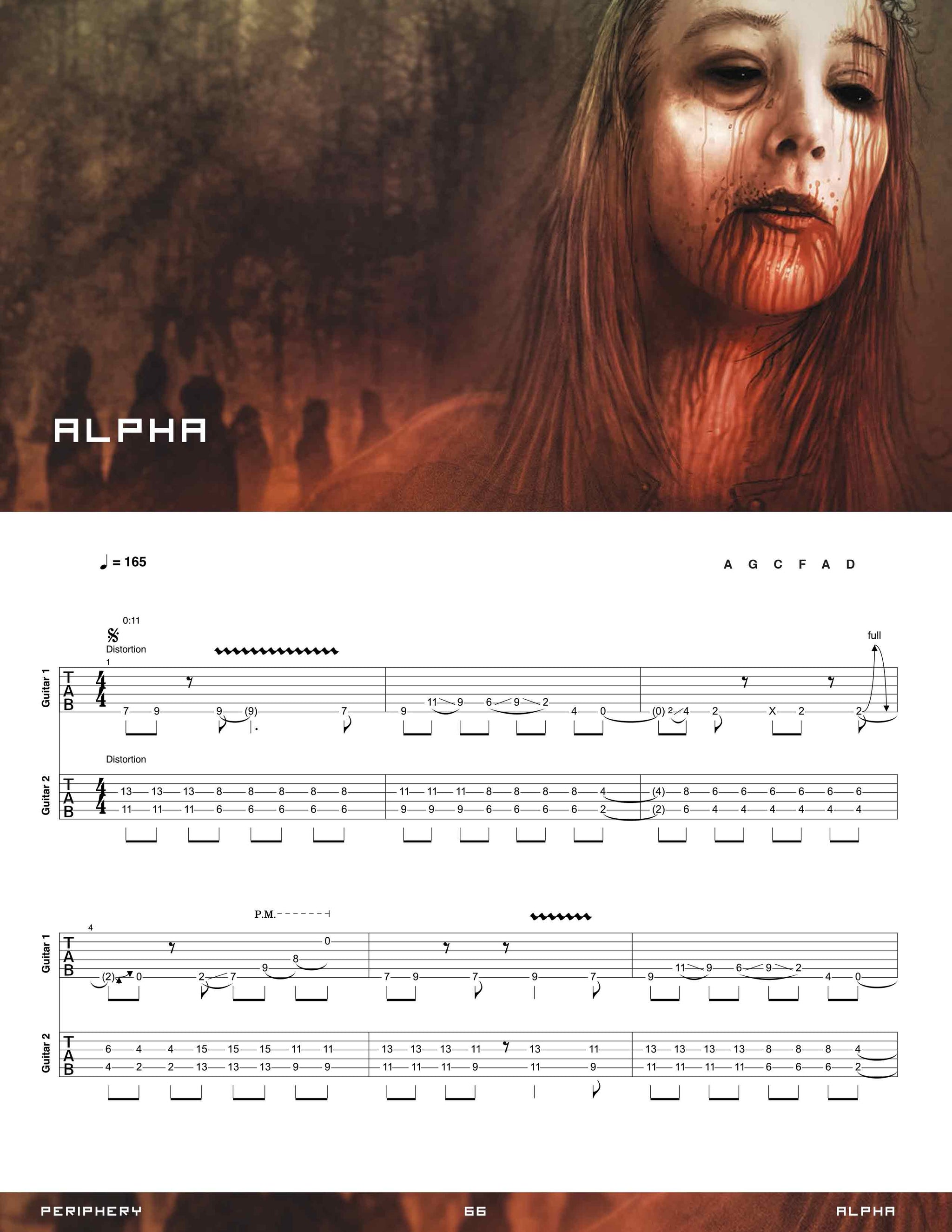 Periphery: Juggernaut: Alpha Official Guitar Tab Book – Sheet Happens
