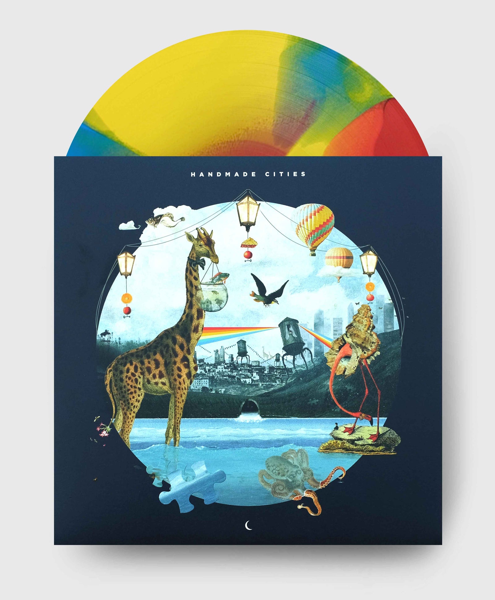 Rainbow Beam Burst Vinyl