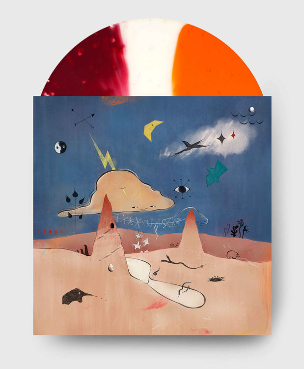 3-Colour Sand-Dune Stripe Vinyl