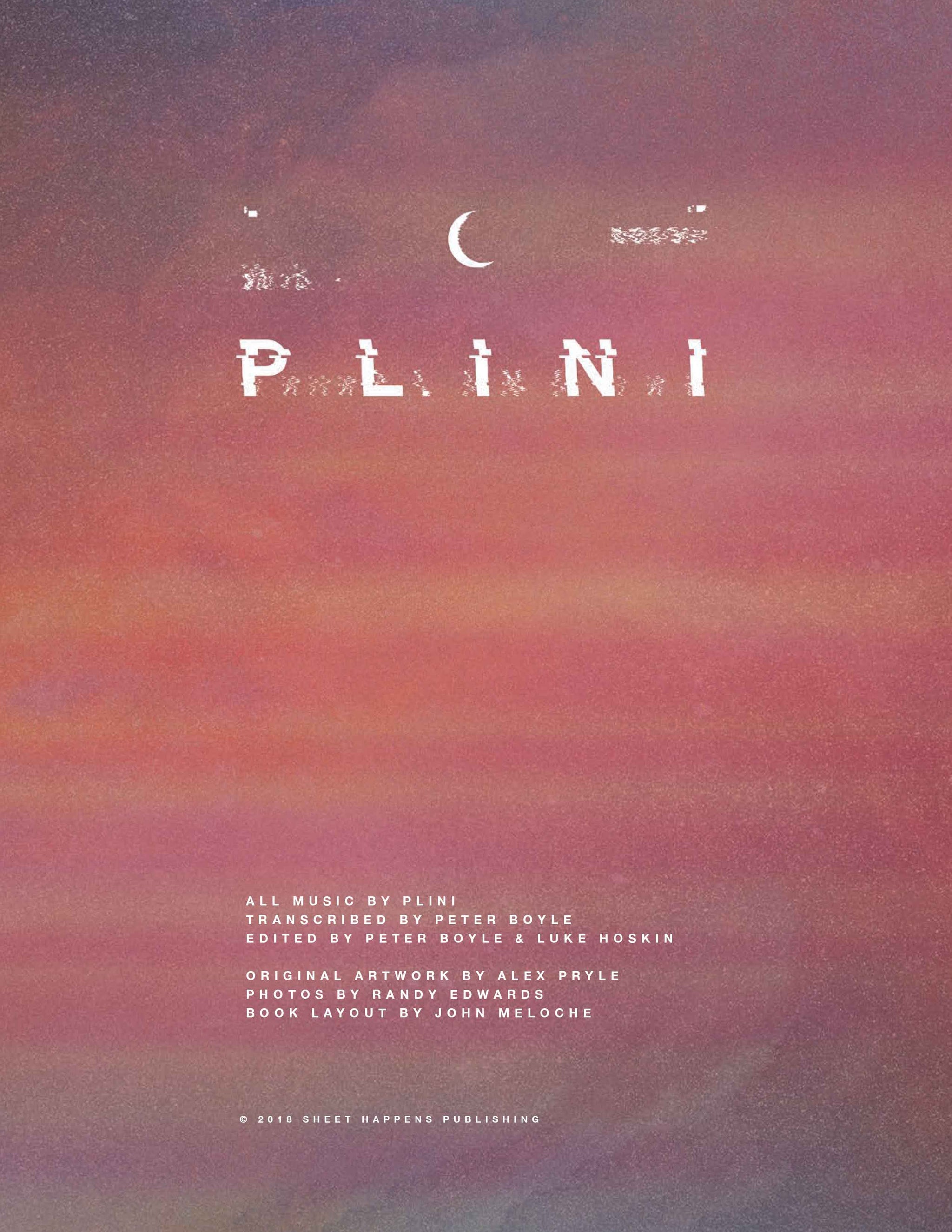 Plini: Singles 2012-2014 Official Guitar Tab Book – Sheet Happens