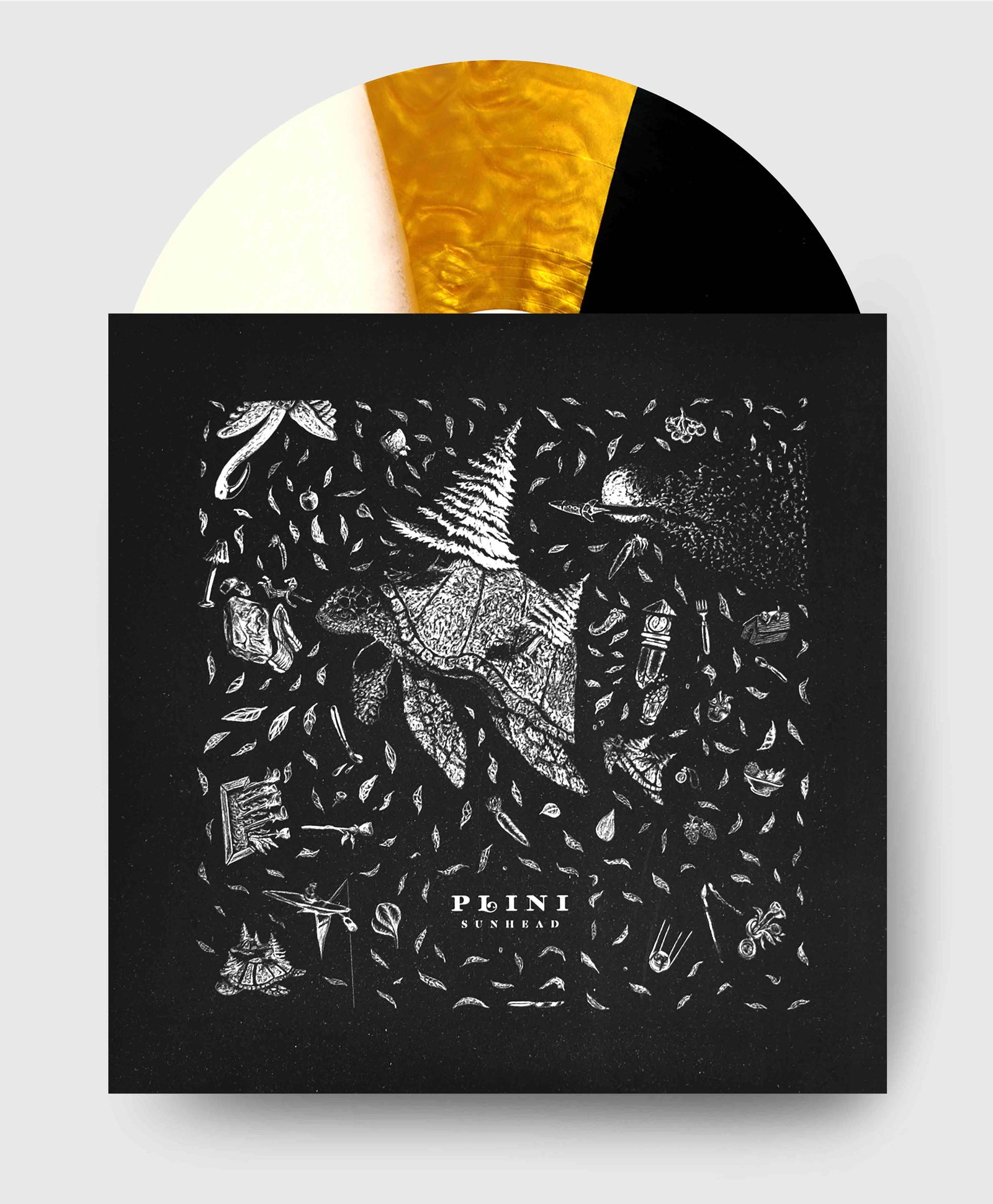 Gold + Salt + Charcoal Vinyl