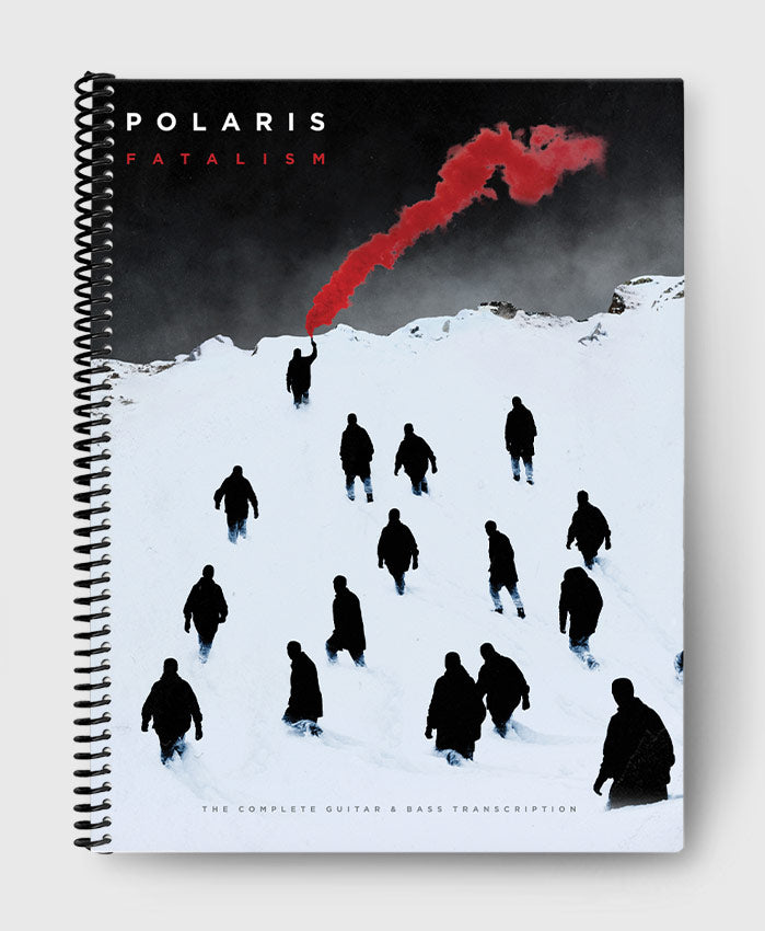 Polaris Fatalism Official Guitar & Bass Tab Book Sheet Happens