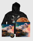 Load image into Gallery viewer, Hoodie + Safflower Splatter LP
