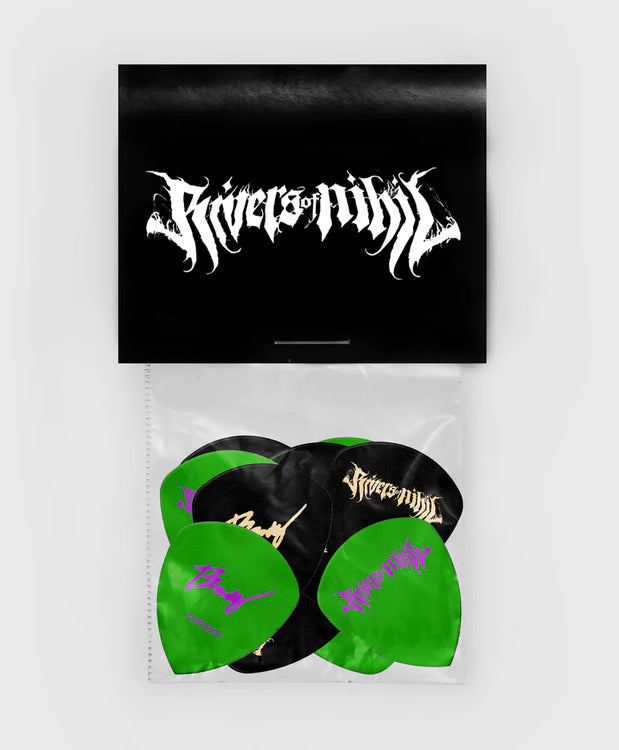10 Custom Dunlop Flow Picks