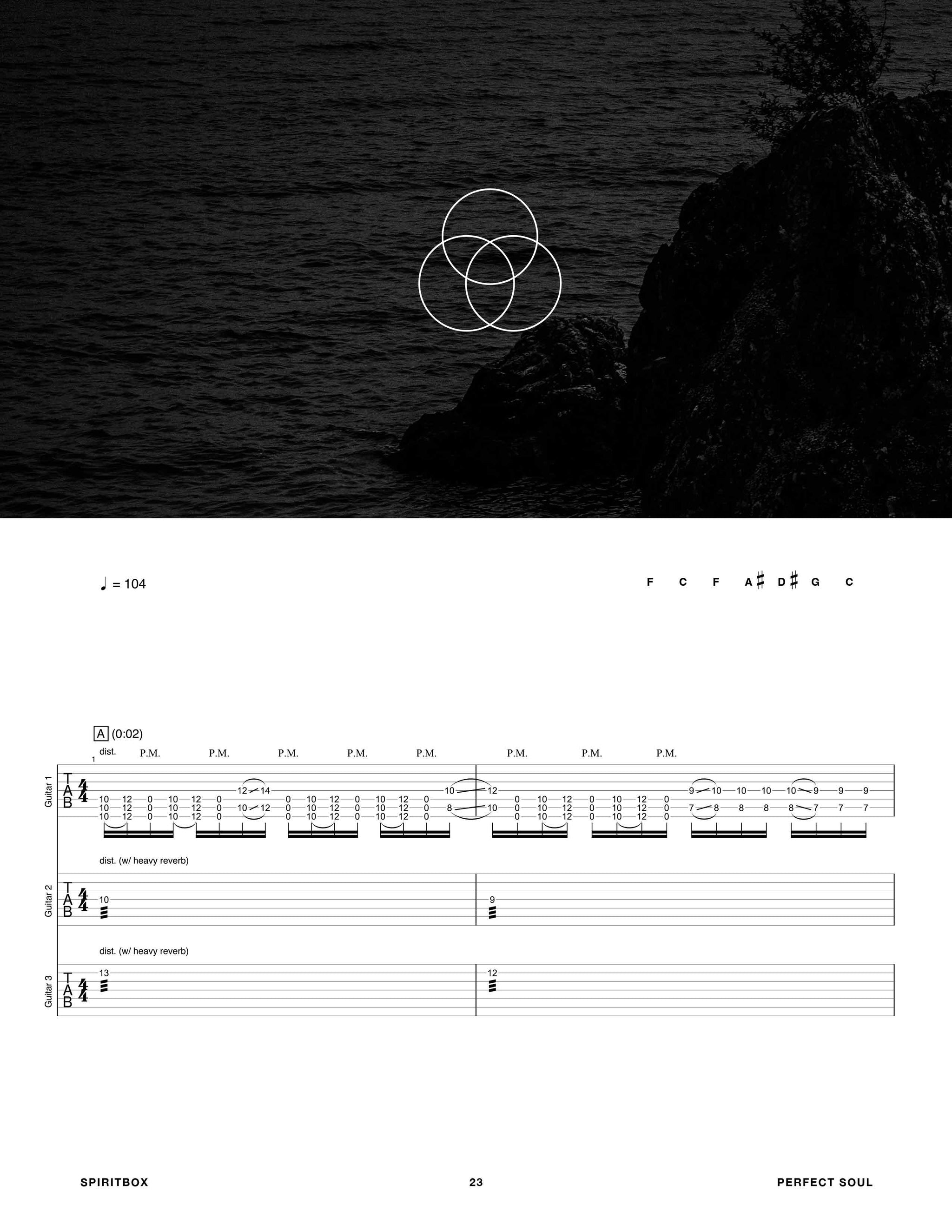 Spiritbox: Tsunami Sea Official Guitar Tab Book – Sheet Happens