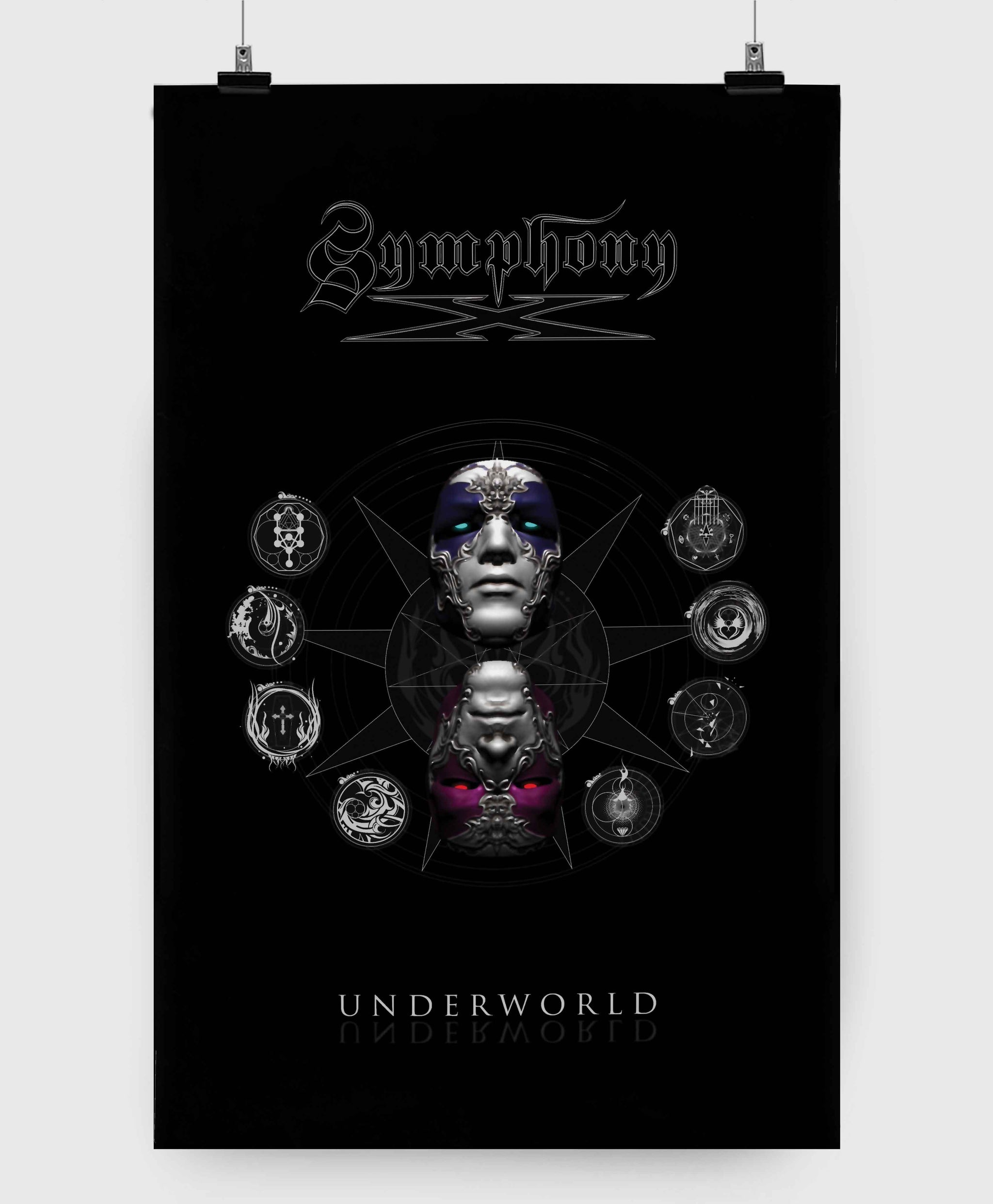 Symphony X - Underworld 11x17 Poster – Sheet Happens