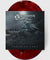 2xLP Crimson with Black White & Orange Marble