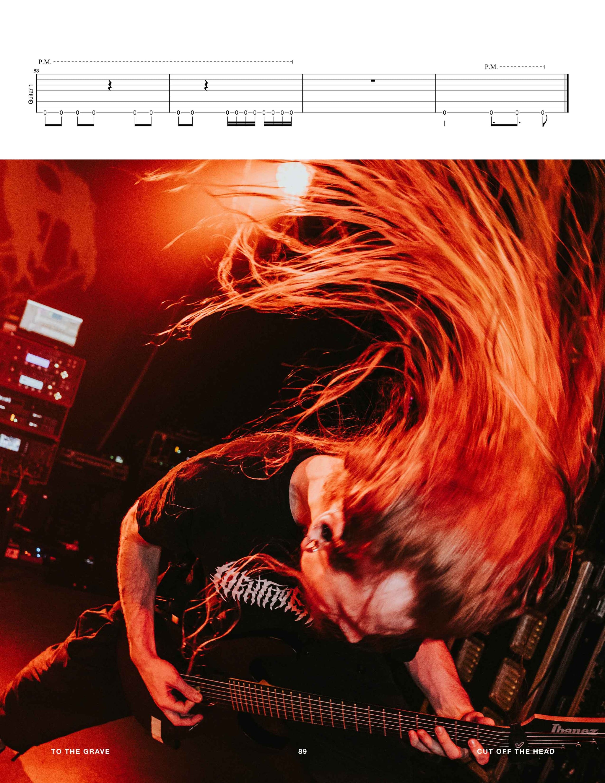 To The Grave: Director's Cuts + Offcuts - Official Guitar Tab Book