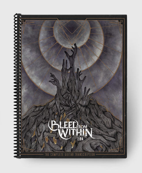 bleed from within guitar gear Bleed From Within: Era Official Guitar Tab Book – Sheet Happens
