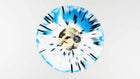 Load image into Gallery viewer, White + Royal Blue Split w/ Black + White Splatter

