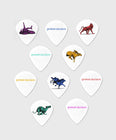 Load image into Gallery viewer, 10 Custom Dunlop Jazz iii Picks
