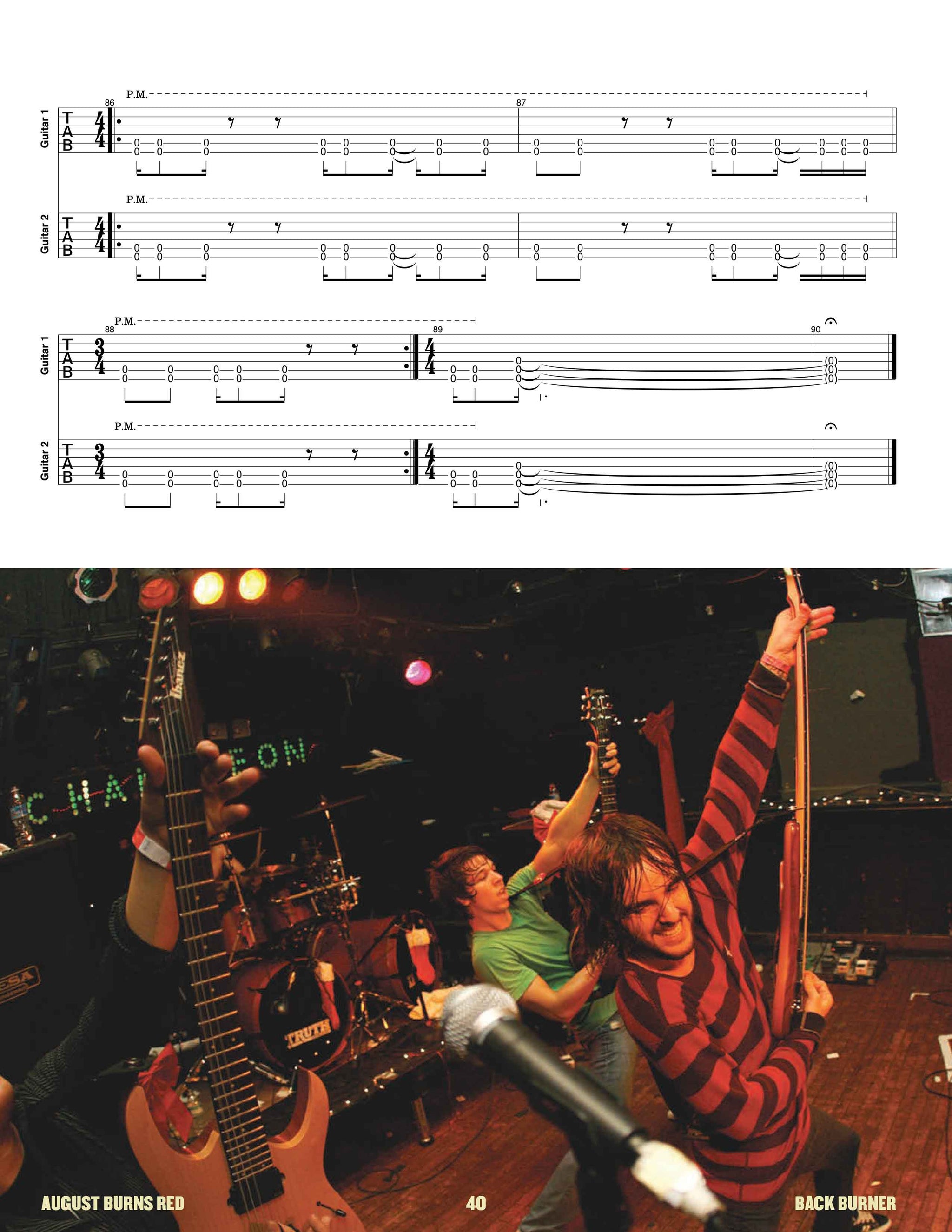 August Burns Red: Messengers Official Guitar Tab Book – Sheet Happens