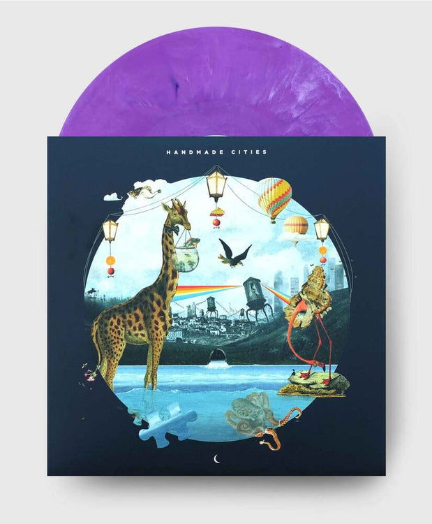 Electric-Purple Marble Vinyl