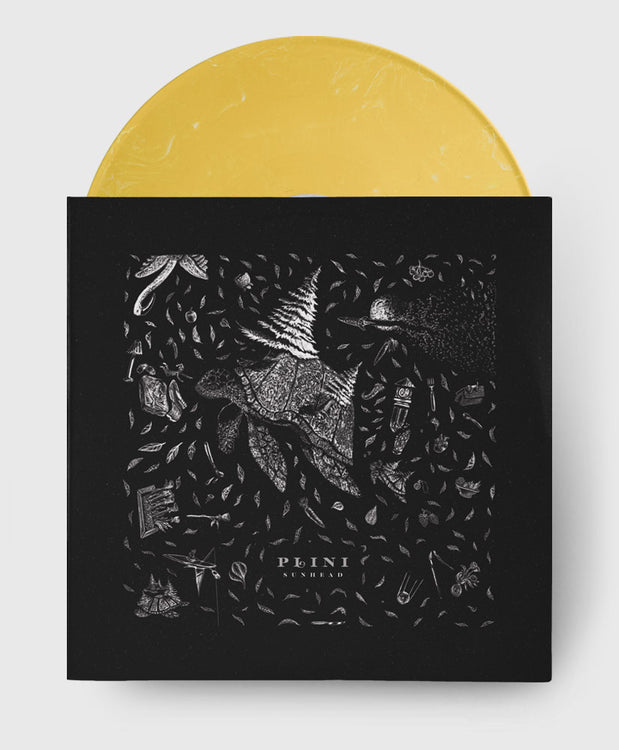 180g Yellow + White Swirl Vinyl