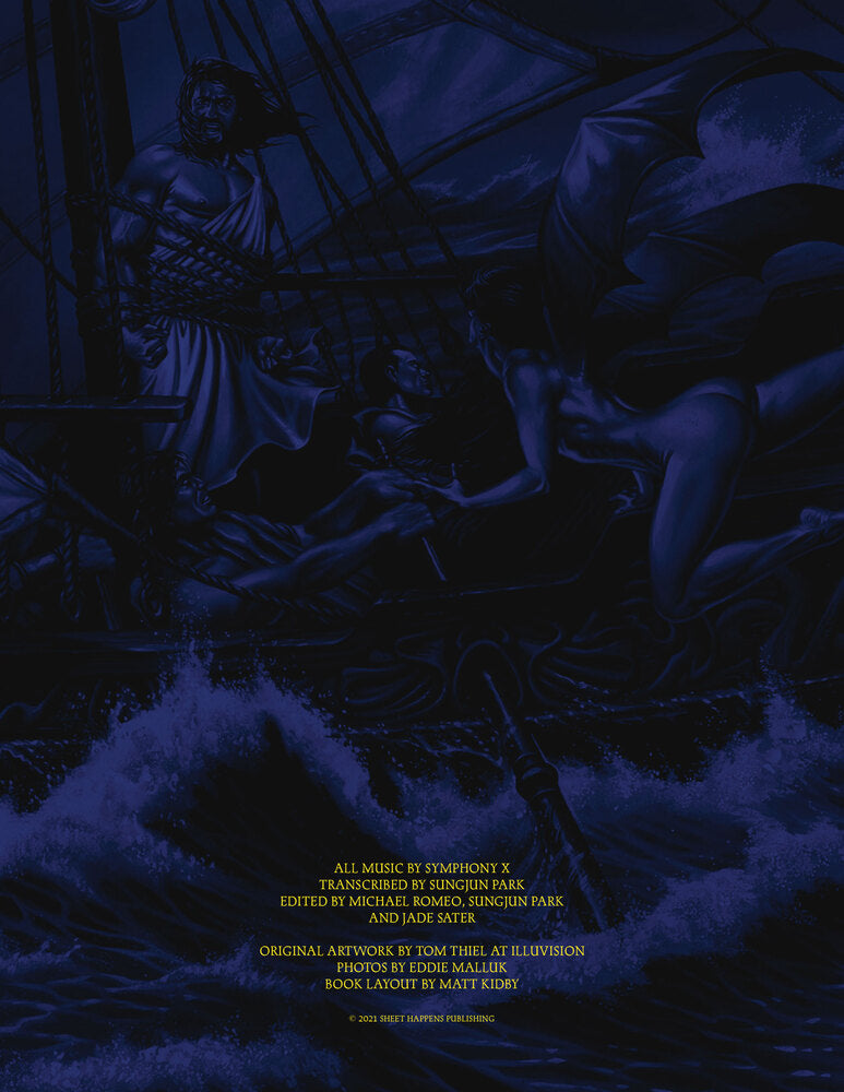Symphony X: The Odyssey Official Guitar Tab Book – Sheet Happens
